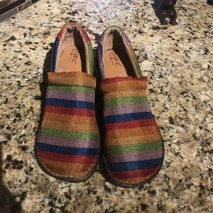 Striped BOC Clogs
